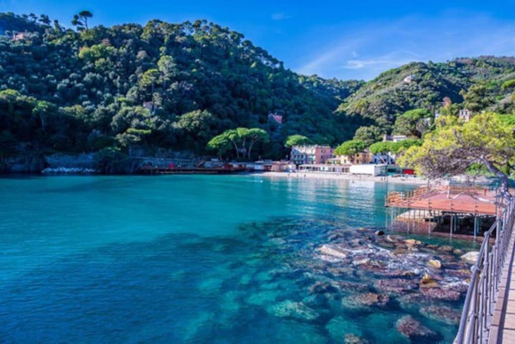 Portofino - Appartamento Vista Mare - Rooftop Terrazzo - In Centro Citta - Free Wifi Rapallo Dış mekan fotoğraf